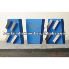 Diamant-Werkzeug / 4segment Diamant-Keilblock für Betonschleifen